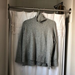 J crew grey turtleneck size s